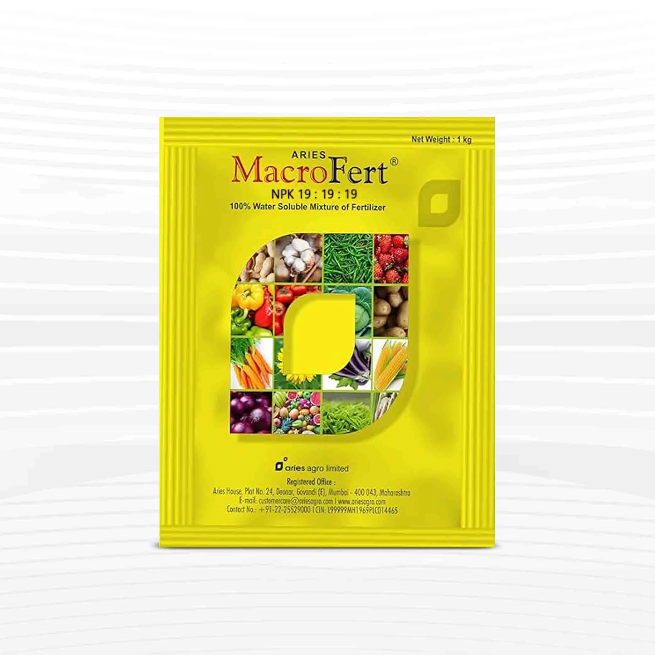 NPK 19-19-19 (Balanced Fertilizer) - 1 Kg (Intact Packet)